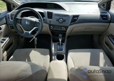 2012 Honda Civic Ex from USA, damaged, VIN 19XFB2F82CE109326